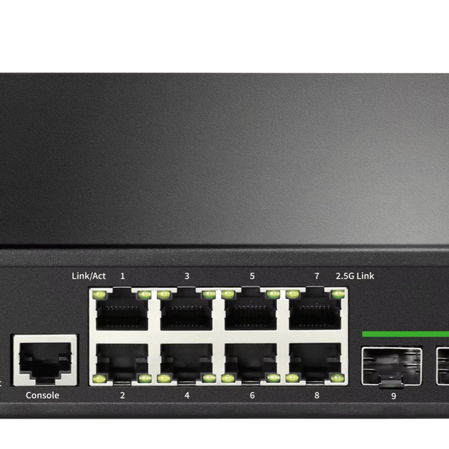 8x2.5GE+4x10G SFP+ L3 . Managed PoE Switch (SR-S25G3412FPB)