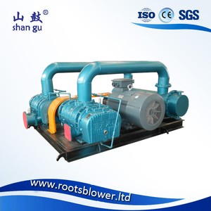 <span class=keywords><strong>Souffleur</strong></span> Roots à déplacement positif triphasé 415V à haut rendement, à faible bruit, pour le transport pneumatique et l'aération - Product Image 4
