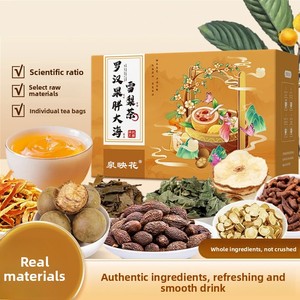 Lo <span class=keywords><strong>Han</strong></span> Guo Fatty Sea Snow Pear Tea Quan <span class=keywords><strong>Ying</strong></span> Gesundheits-Blumentee, Teebeutel, Box 100g - Product Image 1