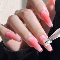 Menghe Brevets Coussin d'air Pat Pat Gel Ongles Ombre Gel 24 Couleurs Créer Net Maille Styles Pat Peinture Gel Nail Art Set Uv-gel