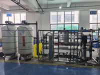 Système de traitement d'eau par osmose inverse industrielle certifié CE 3T/H, machine à eau pure 3000LPH pour l'eau potable