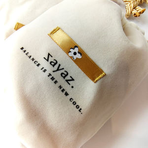 Sac à bijoux en velours court recyclable avec logo personnalisé, 30x40cm, emballage cadeau en coton, pochette à cordon, vente en gros - Product Image 2