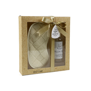 Venta caliente Almohada de estado de ánimo relajante Niebla Espíritu calmante Reducir el estrés Almohada Niebla Máscara de Ojos de lujo Juego de regalo de espray para dormir - Product Image 4