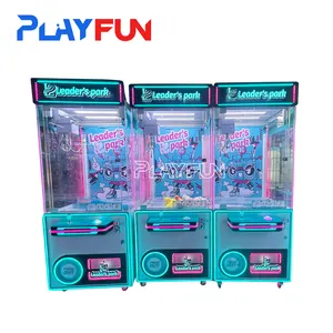 Playfun Hot Sale Hoge Kwaliteit Top Pluche Muntautomaat Speelgoedkraan Machine Poppenvanger Klauwkraan Machine