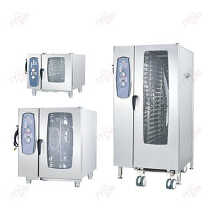 Comercial 6 10 20 Bandeja Equipo de cocina Horno combinado eléctrico Horno de vapor para restaurante de hotel - Product Image 2