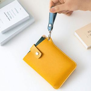 Pu Leather <b>Holder</b> Hand-Carrying Document Passport <b>Wallet</b> Gift for Travel - Product Image 3