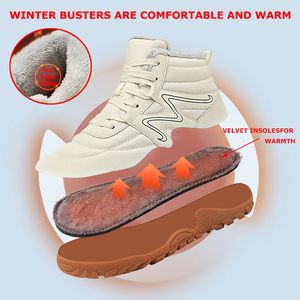 Chaussures personnalisées pour hommes, chaussures montantes pieds nus, <span class=keywords><strong>bottes</strong></span> de neige chaudes d'hiver, baskets de randonnée à bout large - Product Image 4