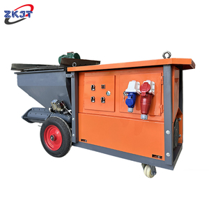 Diesel-Spritzbetonmaschine für Gebäudeauflagen, tragbarer Luftkompressor, Zementmörtel-Spritzmaschine - Product Image 5