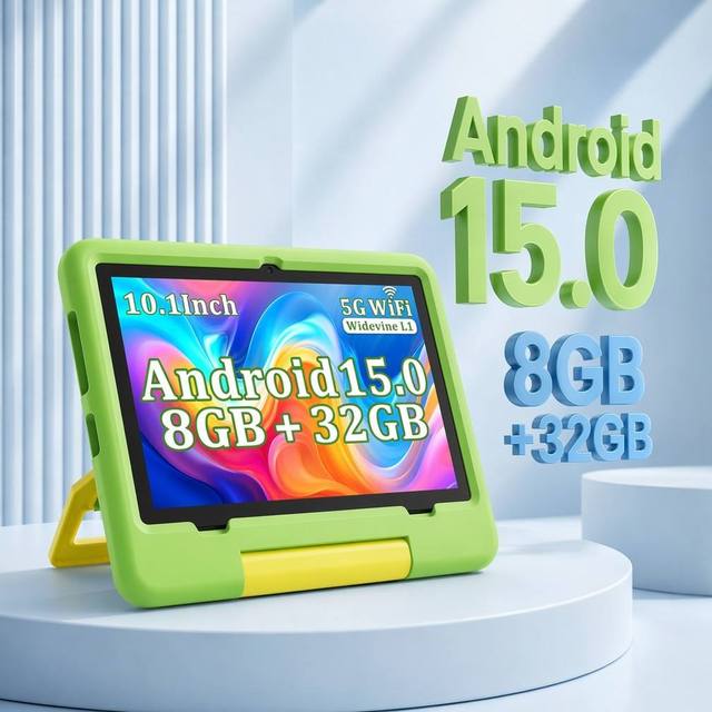 Wholesale Android 15.0 T310 Quad Core 8GB RAM 32GB ROM 10 Inch HD 5G WiFi 6000mAh Widevine L1 Learning Kids Tablet PC