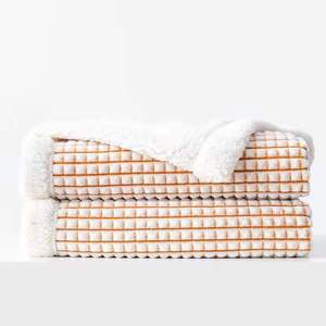 Housse de <span class=keywords><strong>couette</strong></span> thermique <span class=keywords><strong>en</strong></span> <span class=keywords><strong>laine</strong></span> <span class=keywords><strong>d</strong></span>'<span class=keywords><strong>agneau</strong></span> à fleurs coupées à double couche, vente <span class=keywords><strong>en</strong></span> gros, couverture <span class=keywords><strong>en</strong></span> velours épais <span class=keywords><strong>en</strong></span> polaire corail - Product Image 1