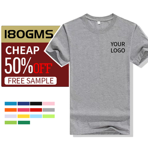 Abbigliamento da uomo con logo personalizzato Plain <span class=keywords><strong>Plus</strong></span> <span class=keywords><strong>Size</strong></span> a maniche corte abbigliamento da uomo t-shirt estive - Product Image 3