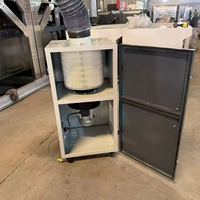 Purificateur de fumée de soudage industriel à bras unique, extracteur de fumée portable 1,1 kW pour poste de soudage individuel