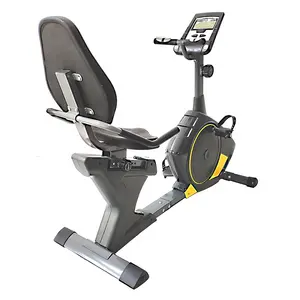 Home fitness equipment comfortable exercise magnetic recumbent bike