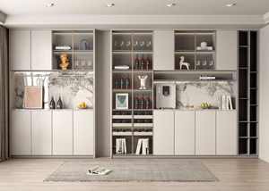 Moderno minimalista aparador té gabinete almacenamiento hogar cocina restaurante almacenamiento vino gabinete - Product Image 6