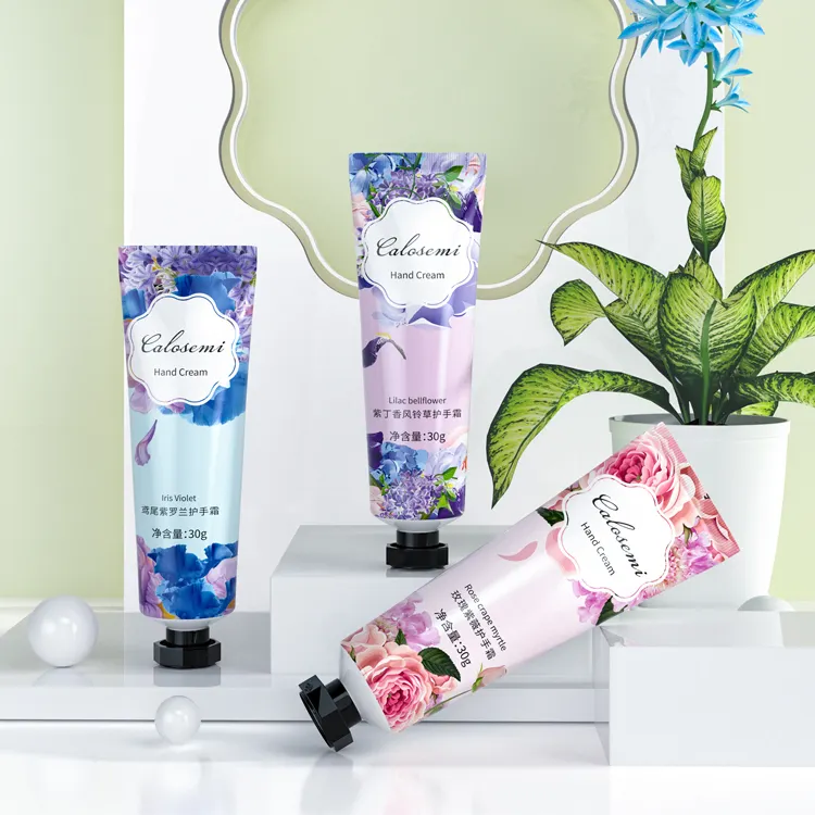 Organische natürliche Pflanzen blumen extrakte Glättende feuchtigkeit spendende Anti-Aging-Feuchtigkeits-Whitening-Feuchtigkeit creme für die Hand