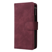 Étui portefeuille en cuir avec fermeture éclair et cordon pour Redmi Note 13 4G, pour Redmi 13C