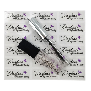 Direkt vom Hersteller: Personalisierte Vinyl-Etiketten auf Rolle, Transparent und Wasserfest, für Kosmetik und Lipgloss - Product Image 4