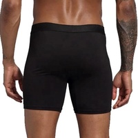 Sous-vêtements pour hommes Diffornet, logo personnalisé, couleur unie classique, coton confortable, vente en gros, caleçons élastiques de haute qualité pour hommes