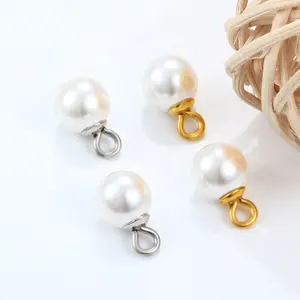 Wholesale Pearl Pendant Genuine White Natural Pearl Pendant For Women DIY Jewelry Making Findings