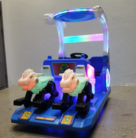 Voitures tamponneuses électriques personnalisées 4 places pour enfants et adultes, idéales pour les parcs d'attractions et les centres de divertissement