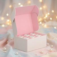 Boîte rigide à surface mate avec plateau intérieur pour l'emballage des produits, le rangement des cosmétiques, réutilisable, personnalisable, conteneur protecteur