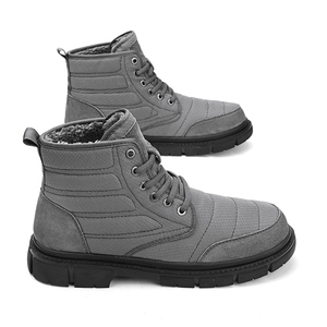 <span class=keywords><strong>Botas</strong></span> de senderismo de exterior para hombre y <span class=keywords><strong>mujer</strong></span>, calzado antideslizante para escalada, para invierno, cálido, color negro - Product Image 2