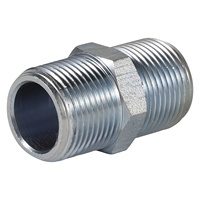 Raccord de tuyau d'extension, embout hexagonal fileté, fonte en acier inoxydable 304 316 BSP NPT BSPT hexagonal haute pression 150lbs embout hexagonal