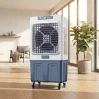 Refroidisseur d'air portable à eau, ventilateur rafraîchisseur d'air pour usage domestique et commercial, refroidisseur d'air à eau ouvert, ventilateur rafraîchisseur d'air industriel électrique