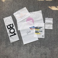 Sac de t-shirt PE à fermeture éclair personnalisé 100% sacs de vêtement compostables biodégradables avec logo pour vêtements à utiliser pour la literie et le parapluie