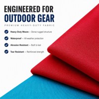 Tissu extérieur 420D imperméable et durable en nylon 100 % enduit PU pour chaises de camping, pochettes de rangement et tentes de camping