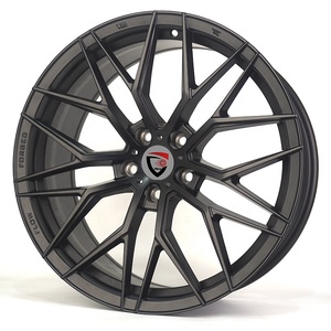 Rines de Aleación Negros Multirradio de 17, 18 y 19 Pulgadas para Autos de Pasajeros, 5X112, 5X120, 5X108, para Mercedes-Benz, BMW, <span class=keywords><strong>Audi</strong></span> - Product Image 2