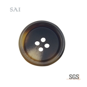 Nút Áo Sơ Mi 4 Lỗ Màu Đen Bằng Nhựa Cơ Bản - Product Image 6