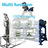Mélangeur à ruban automatique stable en acier inoxydable pour le traitement de l'eau, mélange de poudres, type horizontal O, certifié CE, 200L-5000L