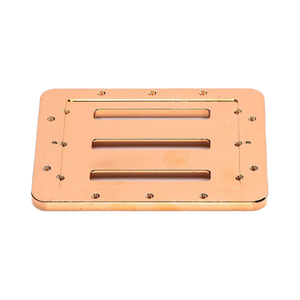 Placas térmicas de cobre mecanizadas con precisión de alto rendimiento DARE Conjuntos de disipadores de calor de cobre personalizados para soluciones de refrigeración óptimas - Product Image 3