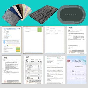 Tappetino da Bagno in Pietra, Produzione a Basso MOQ, Nuovo Design Assorbente, Antimuffa e Antiscivolo - Product Image 2