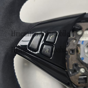 Volante Deportivo de Fibra de Carbono Forjado de Alta Calidad con Cubierta de Alcántara para BMW E60 2007 - Product Image 2