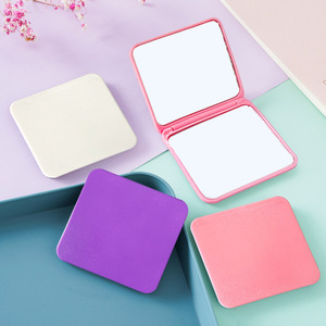 Mini Makeup <b>Mirror</b> Square Portable Folding Double Sided Compact <b>Mirror</b> For Travel Student Use - Product Image 1