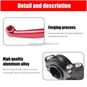 Palancas de Freno y Embrague Universales de Aluminio para Motocicleta, Repuestos Modificados <span class=keywords><strong>ASV</strong></span> Todoterreno Anticaída - Product Image 6