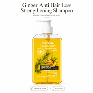 <span class=keywords><strong>Shampoo</strong></span> Rinforzante Personalizzato OEM/ODM <span class=keywords><strong>Contro</strong></span> <span class=keywords><strong>la</strong></span> <span class=keywords><strong>Caduta</strong></span> <span class=keywords><strong>dei</strong></span> <span class=keywords><strong>Capelli</strong></span> con Foglie di Tuia Cinese e Zenzero - Product Image 1