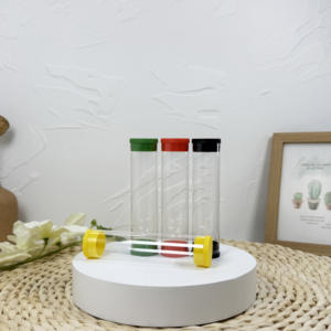 Matériau PS personnalisé 16*125mm transparent 10ml-50ml pour tube avec couvercle Logo personnalisé Marque YJ - Product Image 2