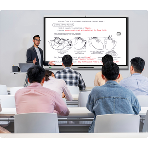 Pizarra Digital Inteligente de 86 Pulgadas 4K con IA, Seguimiento Automático por Voz, 8G 128G, Pizarra Interactiva con Pantalla Táctil Plana para Aula - Product Image 2