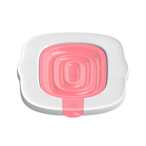 Caja de arena plegable para gatos, tipo abierto, con asa, fácil de limpiar para mascotas - Product Image 2