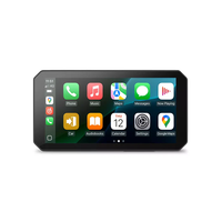 Aoocci C9 ProMax Écran Moto Sans Fil 6 Pouces avec CarPlay, Caméra Double Objectif, Android Auto, Étanche, Navigateur GPS, Garantie 1 An