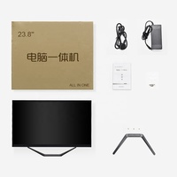 23,8 Zoll All-in-One-PC AMD Ryze 7 4800H Desktop-Gaming-Computer 2 * DDR4 M.2 NVMe SSD Mono block 99% sRGB IPS-Bildschirm HD DP Typ C.