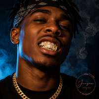 Grillz de Dientes de Hip Hop con Zirconia, Diseño de Corazón Hueco y Estrella, Chapado en Oro y Plata, Joyería de Moda Unisex, Dropshipping