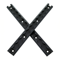 Système de fixation L-Track en aluminium léger, compatible avec les fixations à goujons simples et doubles, accessoires de contrôle de cargaison pour camions et remorques
