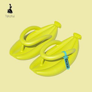 Tongs banane tendance pour hommes et femmes, sandales d'extérieur printemps-été, nouvelles chaussures d'intérieur souples - Product Image 5