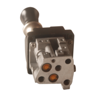 Vanne de commande de cabine pneumatique à benne basculante Joysticks Vanne en aluminium Vannes de commande de changement d'air simples proportionnelles Interrupteur Pto pour camion
