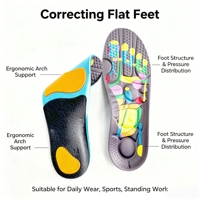 Semelles de sport à dissipation thermique, ventilées, anti-suffocation, pour des pieds frais, avec soutien de la voûte plantaire, pour usage quotidien