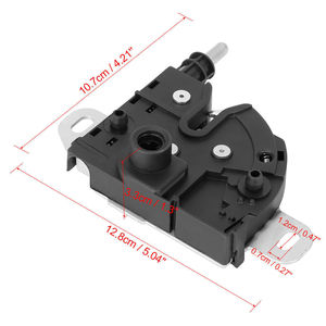 Hood <b>Lock</b> Key For Ford Transit 00-06 Mk6 4124287 Mortise <b>Lock</b> Black Part <b>Number</b> 4124287 - Product Image 1